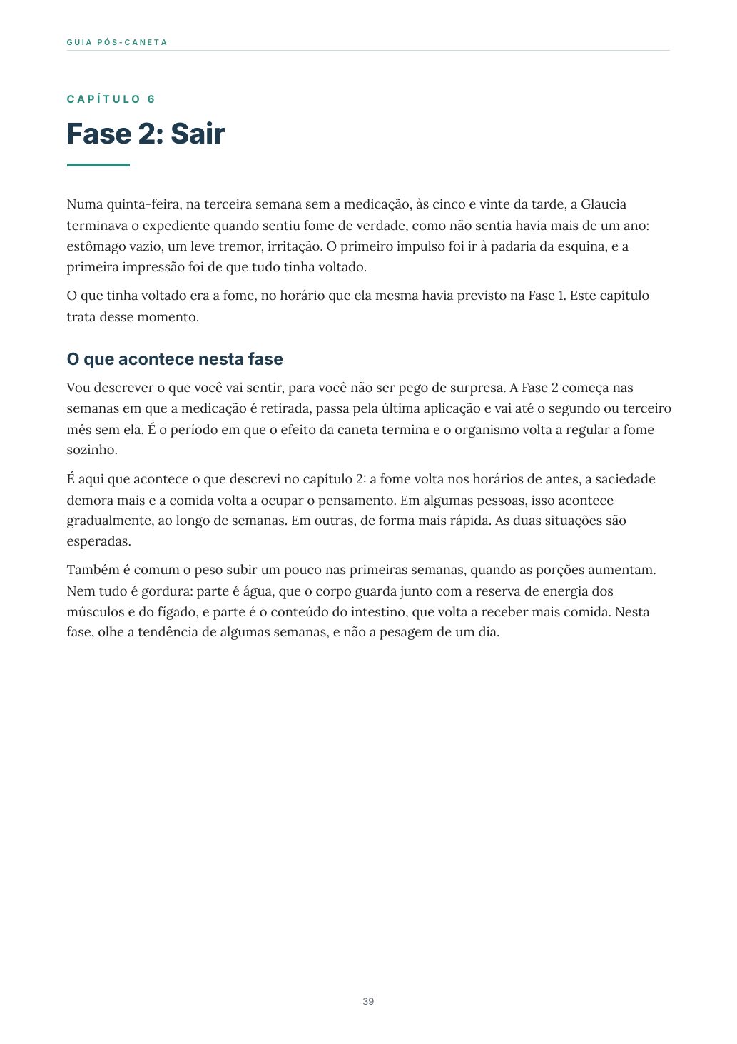 Fase 2: Sair · p. 39